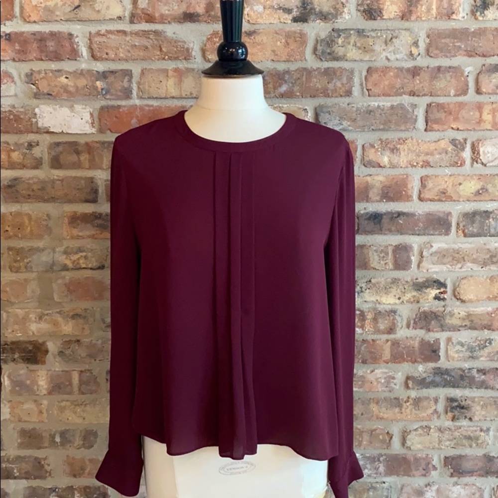 Long sleeved Cremieux blouse